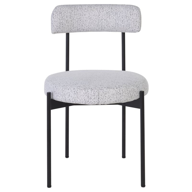 Safavieh Andrean Wood Dining Chair in Black / White