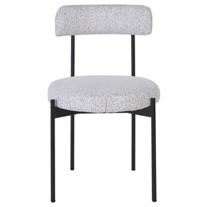 Safavieh Andrean Wood Dining Chair in Black / White