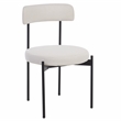 Safavieh Andrean Wood Dining Chair in White / Black
