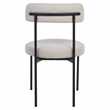 Safavieh Andrean Wood Dining Chair in White / Black