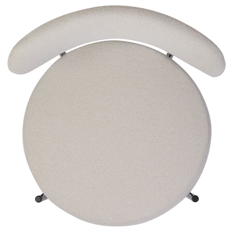 Safavieh Andrean Wood Dining Chair in White / Black