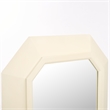 Safavieh Zaira Wood and Iron Mirror in White