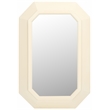 Safavieh Zaira Wood and Iron Mirror in White