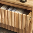 Safavieh Conall 2 Wood Drawer Nightstand in Oak