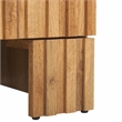 Safavieh Conall 2 Wood Drawer Nightstand in Oak