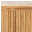 Safavieh Conall 2 Wood Drawer Nightstand in Oak