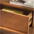 Safavieh Rodney Metal and Wood 2 Drawer Nightstand in Walnut