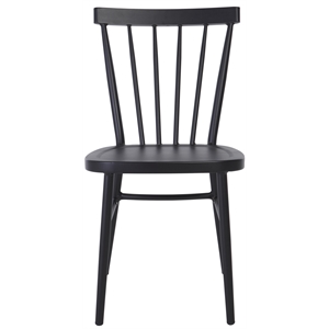 Safavieh Core Aluminum Spindle Chair Set Of 2 in Black
