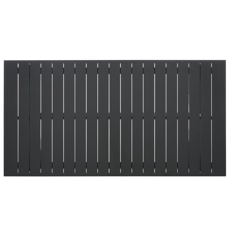 Safavieh Core Aluminum Dining Table in Black