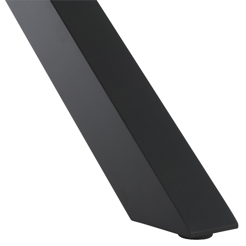 Safavieh Core Aluminum Dining Table in Black