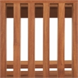 Safavieh Holly Solid Teak Wood Folding Chair in Natural