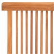 Safavieh Holly Solid Teak Wood Folding Chair in Natural