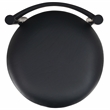 Safavieh Tayla Wood and Leather Counter Stool in Black