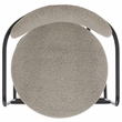 Safavieh Andrean Wood and Iron Arm Counter Stool in Gray / Black