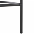 Safavieh Andrean Wood and Iron Arm Counter Stool in Gray / Black