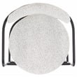 Safavieh Andrean Wood and Iron Arm Counter Stool in Black / White