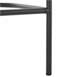 Safavieh Andrean Wood and Iron Arm Counter Stool in White / Black