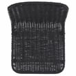 Safavieh Minerva Rattan and Iron Weaved Counter Stool in Black