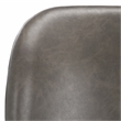 Safavieh Ivey Wood and Iron Counter Stool in Gray / Black