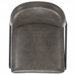 Safavieh Ivey Wood and Iron Bar Stool in Gray / Black