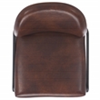 Safavieh Ivey Wood and Iron Bar Stool in Brown / Black