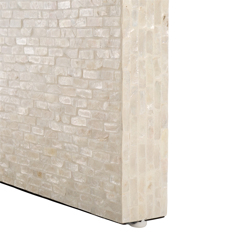 Safavieh Scarlett Solid Wood Rectangle Coffee Table in Natural