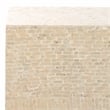 Safavieh Scarlett Rectangular Prism Solid Wood Coffee Table in Natural / Silver