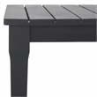 Safavieh Martinique Wood Patio Coffee Table in Black