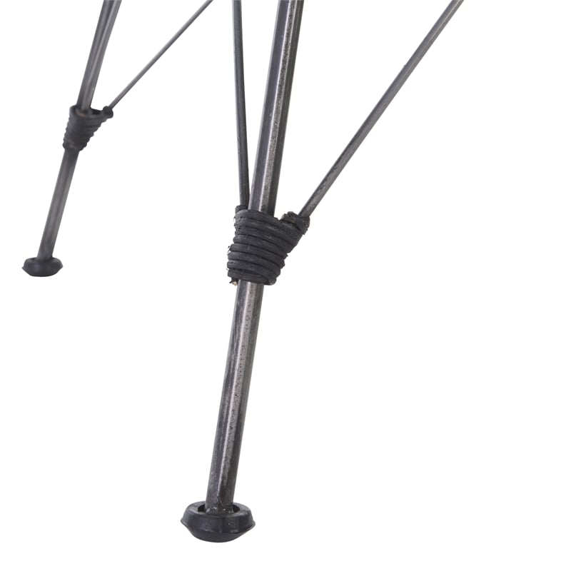 Safavieh Minerva Rattan Weaved Dining Chair in Black