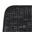 Safavieh Minerva Rattan Weaved Dining Chair in Black