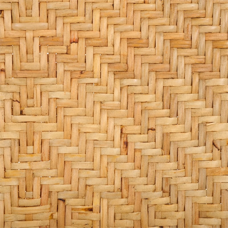 Safavieh Callidora Rattan Dining Chair in Natural / Black