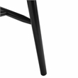 Safavieh Winona Wood Spindle Back Dining Chair in Black