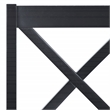 Safavieh Akash Wood Dining Chair in Black