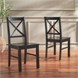 Safavieh Akash Wood Dining Chair in Black