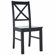 Safavieh Akash Wood Dining Chair in Black