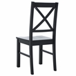 Safavieh Akash Wood Dining Chair in Black