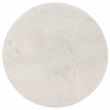 Safavieh Sizia Round Aluminum Accent Table in White /Brass