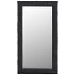 Safavieh Zoelle Wood and Iron Mirror in Black