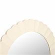 Safavieh Nooa Wood and Iron Mirror in White