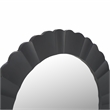 Safavieh Nooa Wood and Iron Mirror in Black