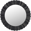 Safavieh Nooa Wood and Iron Mirror in Black