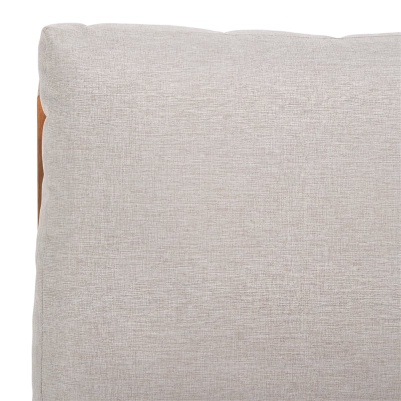 Safavieh Dune Wood and Polyester Lounge Chair Set Of 2 in Natural / Light Gray