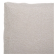 Safavieh Dune Wood and Polyester Sofa in Natural / Light Gray