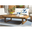 Safavieh Duncan Wood Coffee Table in Natural