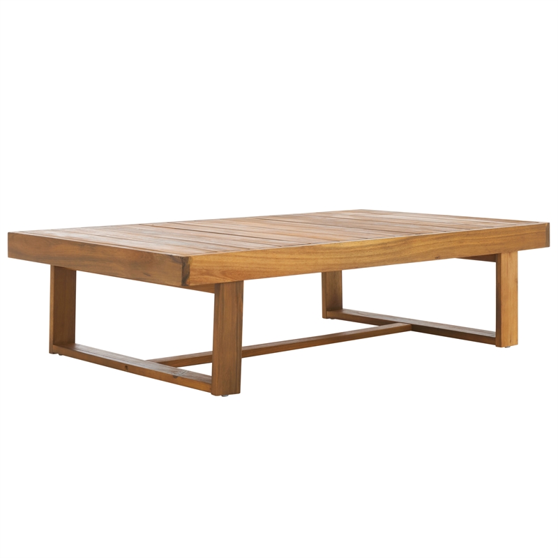 Safavieh Duncan Wood Coffee Table in Natural