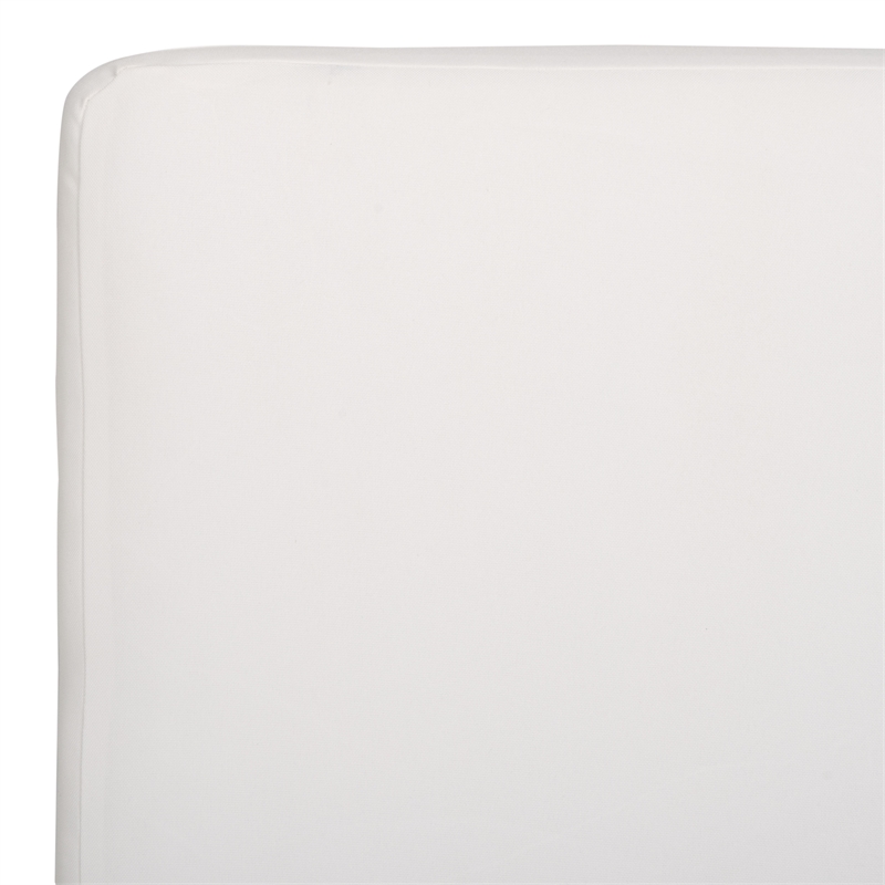 Safavieh Vale Steel and Polyester Lounger in Black / White