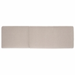 Safavieh Vale Steel and Polyester Lounger in Brown / Light Gray