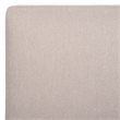 Safavieh Vale Steel and Polyester Lounger in Brown / Light Gray