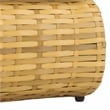Safavieh Vale Steel and Polyester Lounger in Natural / White