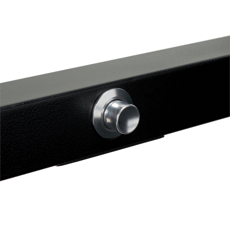 Safavieh Herman Steel and Polyester Recliner Chair  in  Brown / Black